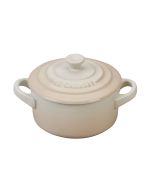 Le Creuset 8oz Round Mini Cocotte | Meringue White