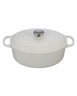 Le Creuset Oval French Oven - Signature 6.75 Qt - White (LS2502-3116SS)