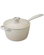 Le Creuset 5 Quart Signature Cast Iron Braiser - Meringue - Winestuff