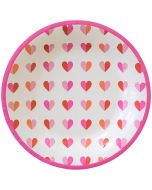 C.R. Gibson Paper Lunch/Dessert Plates (With All My Heart)