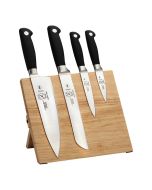 Mercer Cutlery Genesis 5-Piece Magnetic Board Set | Bamboo