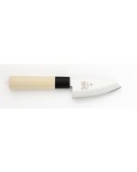 Mercer Asian Collection 4" Deba Knife - Santoprene Handle
