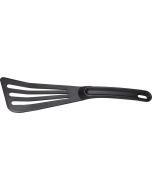 Mercer Culinary Hell's Tools High-Heat 12" Slotted Spatula | Black
