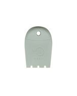 Mercer Culinary Silicone Plating Wedge - 4mm Square notch 
