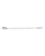 Mercer Barfly 12.4" Stainless Steel Bar Spoon with Fork