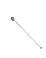 Mercer Barfly 15.75" Bar Spoon with Muddler | Gun Metal Black