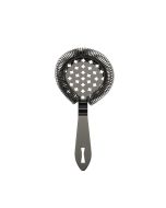 Mercer Barfly Classic Hawthorne Spring Bar Strainer | Gun Metal Black