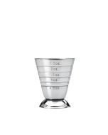 Mercer Barfly 2.5-Ounce Stainless Steel Bar Measuring Cup - M37069