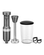 KitchenAid Variable Speed Corded Hand Blender | Matte Charcoal Grey