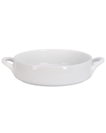 Corningware Entree Baker, Round, with Glass Cover, French White, 1.5 qt - 2 pieces