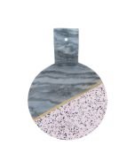 Typhoon | Elements Collection Terrazzo Stone/Marble Serving Board with Handle