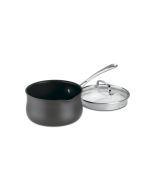 Cuisinart Contour Hard Anodized Pour Saucepan with Cover (2 Qt.)