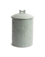 Park Life Designs 1.4 Qt. Ceramic Treat Jar | Manor (Grey)
