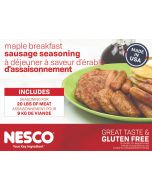 NESCO Sausage Seasoning | Maple Bacon (20 lb Yield)
