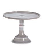 Mosser Glass 10" Cake Plate | Marble
