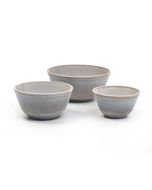 Mosser Glass Mixing Bowl Set | Marble
