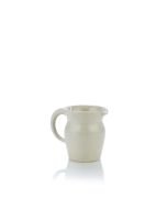 Martinez Pottery Hand Turned Stoneware Belly Creamer | Natural