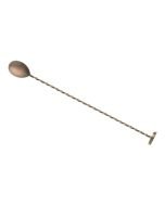Mercer Barfly 11.8-inch Antique Copper Bar Spoon with Muddler - M37018ACP