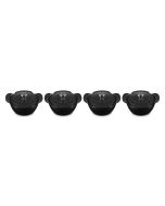 Le Creuset Gourmand Collection 0.75 Qt. Mini Round Cocotte | Set of 4 