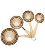 Danica Heirloom Set of 4 Measuring Cups | Gold