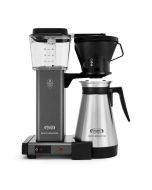 Moccamaster KBT741 Manual-Adjust Drip-Stop 40oz Coffee Maker - Stone Grey, Thermal Carafe (79115)