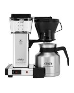 Moccamaster KBTS Manual-Adjust Drip-Stop Coffee Maker (32 oz Thermal Carafe) | Polished Silver