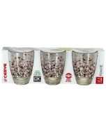 Cerve 10.3oz Fonte Water Glass - Set of 3 | Murano Rosso