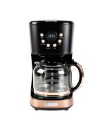 Haden Heritage 12-Cup Coffee Maker | Black and Copper