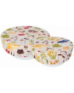 Now Designs by Danica Bowl Covers (Set of 2) | Field Mushrooms