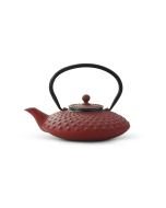 Bredemeijer Xilin 27oz Cast Iron Teapot (Red)