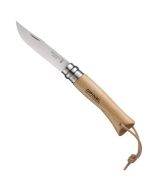 Opinel No.07 INOX Stainless Steel Folding Knife with Lanyard