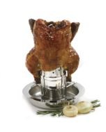 NOR265 Stainless Steel Vertical Roaster - Large to Hold a Turkey