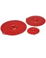 Norpro Suction Air Tight Lids Red