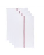 Now Designs Brooklyn Stripe Dish Towels (Set of 4) - Poppy