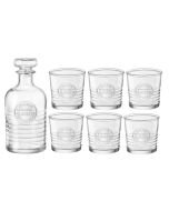 540625S01021990 Officina 7pc Whiskey Decanter Set - Decanter