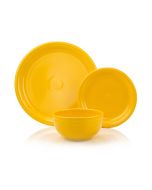 Fiesta® 12-Piece Bistro Coupe Dinnerware Set (Service for 4) | Daffodil