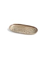 Carmel Ceramica Truffle 6" x 13" Oval Serving Tray