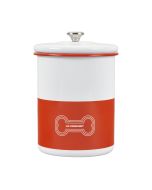 Le Creuset 4.25 Qt. Treat Jar with Stainless Steel Knob | Orange
