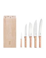 Opinel PARALLELE 5-Piece Knife Block Set
