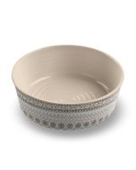 TarHong Moroccan Wood Melamine Pet Bowl | 8-Cup