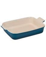 baking dish, 3qt square deep teal - Whisk
