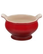 Le Creuset 20oz Heritage Soup Bowl | Cerise/Cherry Red