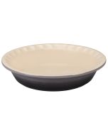 Le Creuset Heritage Fluted Pie Dish (9") - Oyster Grey