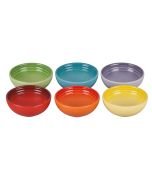 Le Creuset 2oz Pinch Bowls - Set of 6 | Multi-colored