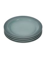 Le Creuset Vancouver 8.5" Salad Plates - Set of 4 | Sea Salt