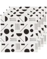 Danica Studio 18" x 18" Block Print Napkins (Set of 4) | Domino