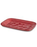 Rachael Ray Cucina Collection 8" x 12" Rectangular Platter | Cranberry Red

