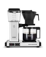 Moccamaster KBGV Automatic Drip Stop Coffee Maker (40 oz Glass Carafe) | Polished Silver