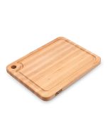 John Boos Prestige Series 20" x 15" x 1.25" Cutting Board with Juice Groove and Finger Hole | Northern Hard Rock Maple