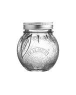 Kilner 13.5 oz Orange Fruit Jar with Kilner Tag
